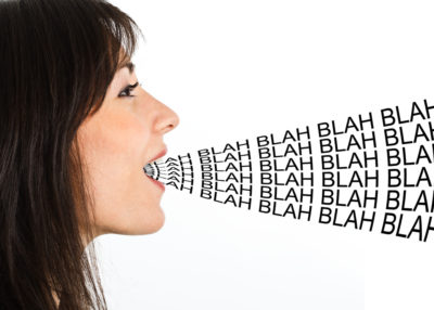 Catch Word #105 – Blah blah blah