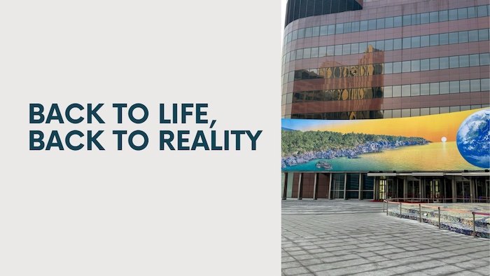 Bonus Episode #041 – Back to life, back to reality