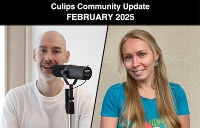 Culips Community Update – February 2025