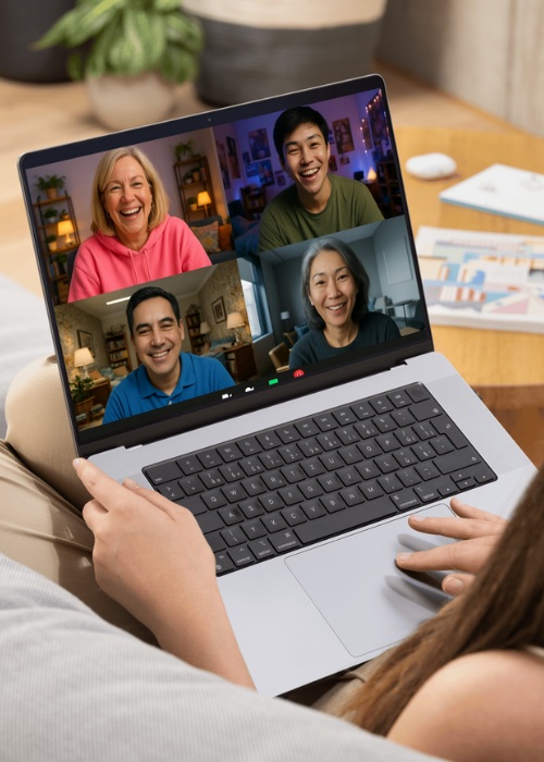 Practice with real people.